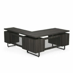 OfficeSource | Palisades | L Shaped Desk - 66" X 30"