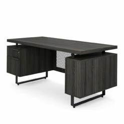 OfficeSource | Palisades | Single Pedestal Desk - 66" X 30" -COE DISTRIBUTING Shop off EV6630SP 07 01307.1683041099