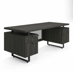 OfficeSource | Palisades Collection | Double Pedestal Desk - 72" X 30" -COE DISTRIBUTING Shop off EV7230DP 01 59553.1683041061 1