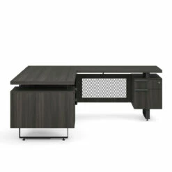 OfficeSource | Palisades Collection | L Shaped Desk - 72" X 30" -COE DISTRIBUTING Shop off EV7230LGG 08 69315.1683041041