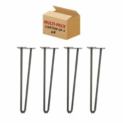 OfficeSource Conference/Multi-Purpose Tables 18" High Hairpin Leg