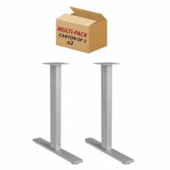 OfficeSource Conference/Multi-Purpose Flat Base T Leg - For 24"D Tops