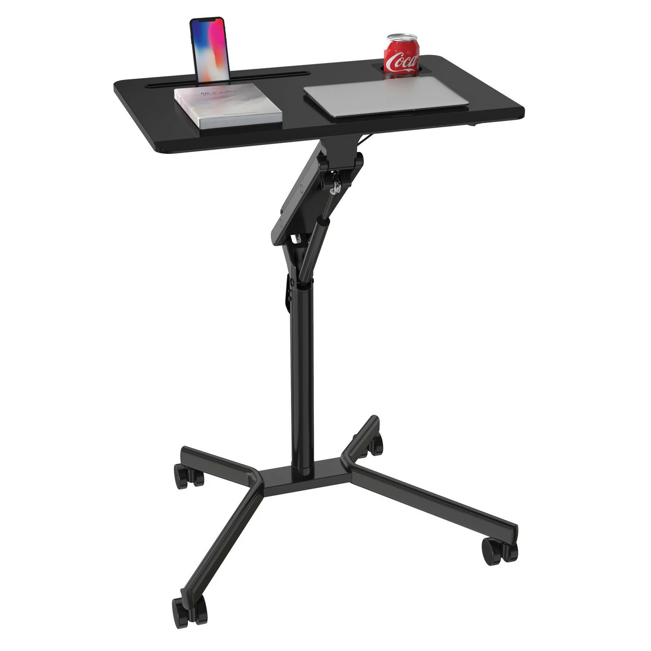 OfficeSource | Any Space WFH | Mobile Pneumatic Height Adjustable Table 8 OfficeSource | Any Space WFH | Mobile Pneumatic Height Adjustable Table - Image 6