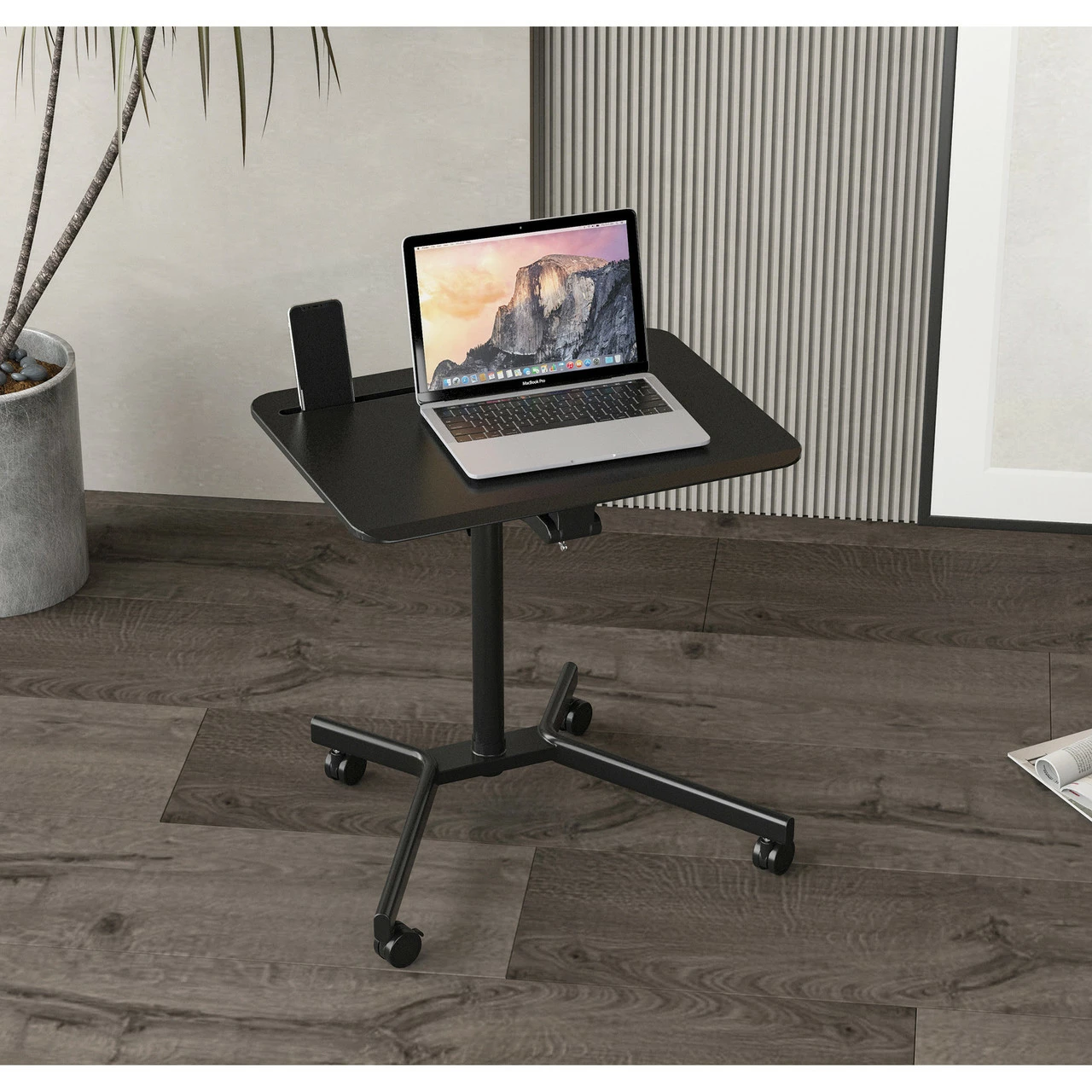 OfficeSource | Any Space WFH | Mobile Pneumatic Height Adjustable Table 12 OfficeSource | Any Space WFH | Mobile Pneumatic Height Adjustable Table - Image 10