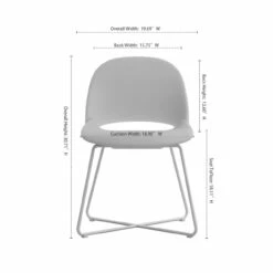 OfficeSource | Jola | Fabric Guest Chair With Black Metal Base - Set Of 2 -COE DISTRIBUTING Shop osgs4001ap 10 55525.1701960819