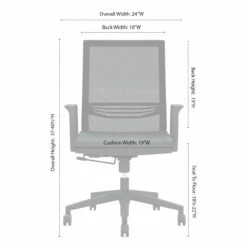 OfficeSource | Oslo | Mid-Back Mesh Conference Chair With Fixed Arms -COE DISTRIBUTING Shop oslo2 91721.1679405552