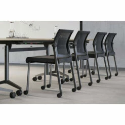 OfficeSource | Oslo | Mesh Back Stacking Guest Chair -COE DISTRIBUTING Shop oslo guest lifestyle2 ae 67308.1698756095