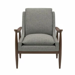 OfficeSource Mira Wood Arm Upholstered Lounge Chair -COE DISTRIBUTING Shop osrl3001cr 08 07501.1701273459