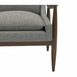 OfficeSource Mira Wood Arm Upholstered Lounge Chair -COE DISTRIBUTING Shop osrl3001cr 10 5 40355.1701273457