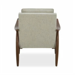 OfficeSource Mira Wood Arm Upholstered Lounge Chair -COE DISTRIBUTING Shop osrl3001pb 04 33109.1701273473