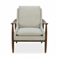 OfficeSource Mira Wood Arm Upholstered Lounge Chair -COE DISTRIBUTING Shop osrl3001pb 08 03947.1701273472