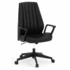 OfficeSource | Empire Collection | Executive Mid Back With Black Frame -COE DISTRIBUTING Shop per 01cu2amalbk 01 57711.1646146273