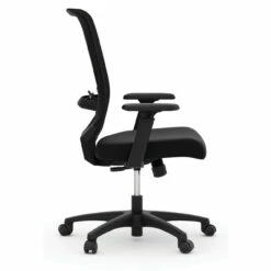 OfficeSource Spartan Collection Mesh Mid Back Task Chair With Black Seat And Black Frame -COE DISTRIBUTING Shop per 01sp2qhmfbk 02 88945.1643934579