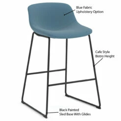 OfficeSource | Willow | Café Height Bistro Stool With Black Sled Base -COE DISTRIBUTING Shop per 06wi2jlsfbl 09 36714.1692192050