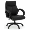 OfficeSource Sierra Collection Executive Mid Back With Black Frame -COE DISTRIBUTING Shop per 10321abk 01 56969.1641823719