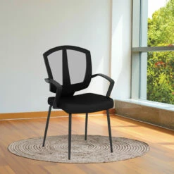 OfficeSource | Sprint | Side Chair With Arms And Black Frame -COE DISTRIBUTING Shop per 204fbk 12 1 38241.1660065656