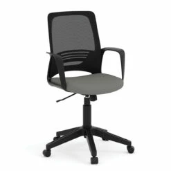 OfficeSource | Prisma | Mesh Back Task Chair With Black Frame And Base