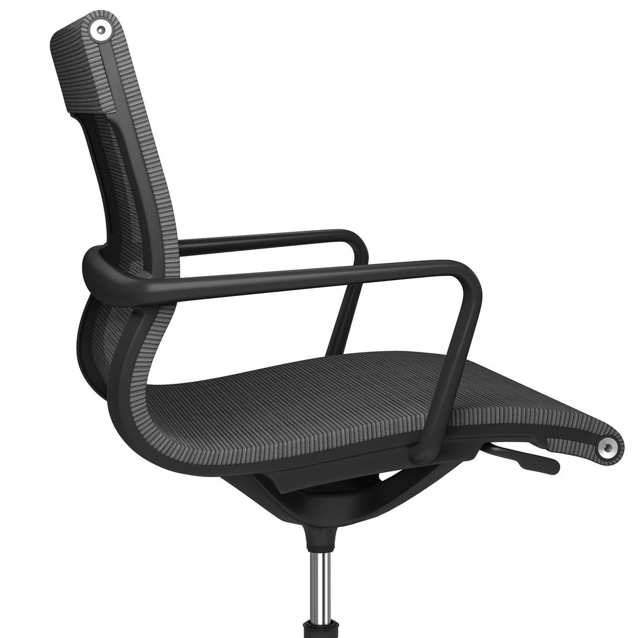 OfficeSource | Franklin Collection | Mesh Swivel Chair With Black Frame 12 OfficeSource | Franklin Collection | Mesh Swivel Chair With Black Frame - Image 10
