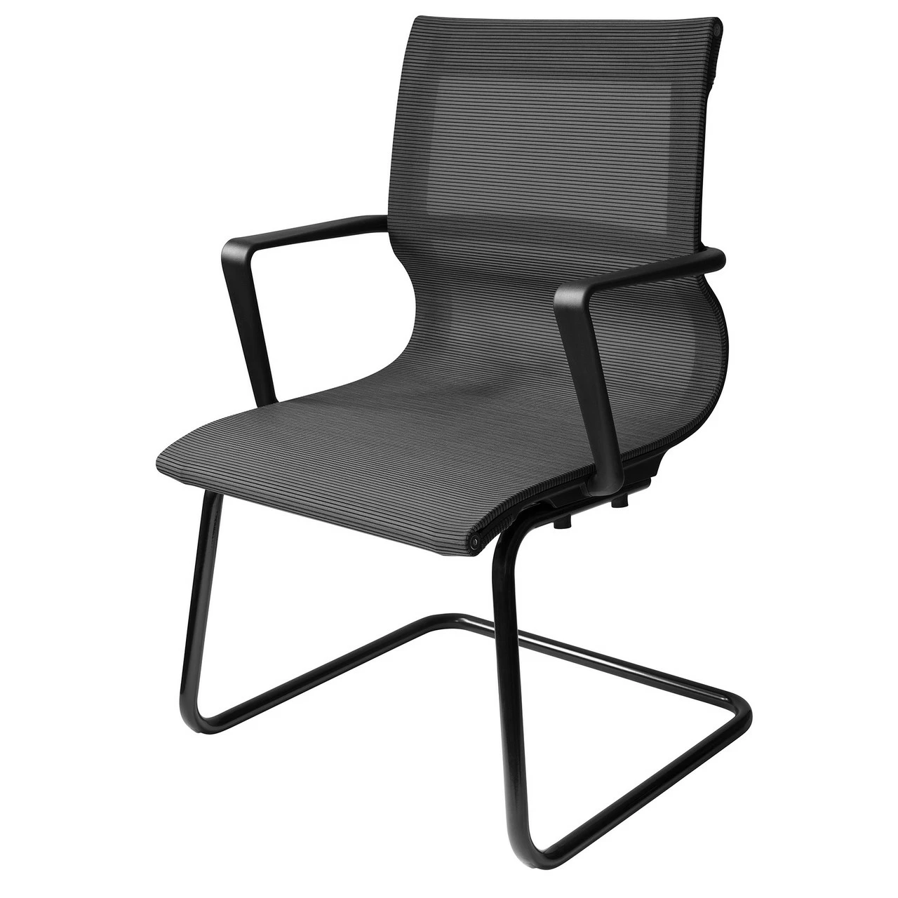 OfficeSource | Franklin Collection | Mesh Guest Chair With Sled Base 6 OfficeSource | Franklin Collection | Mesh Guest Chair With Sled Base - Image 4