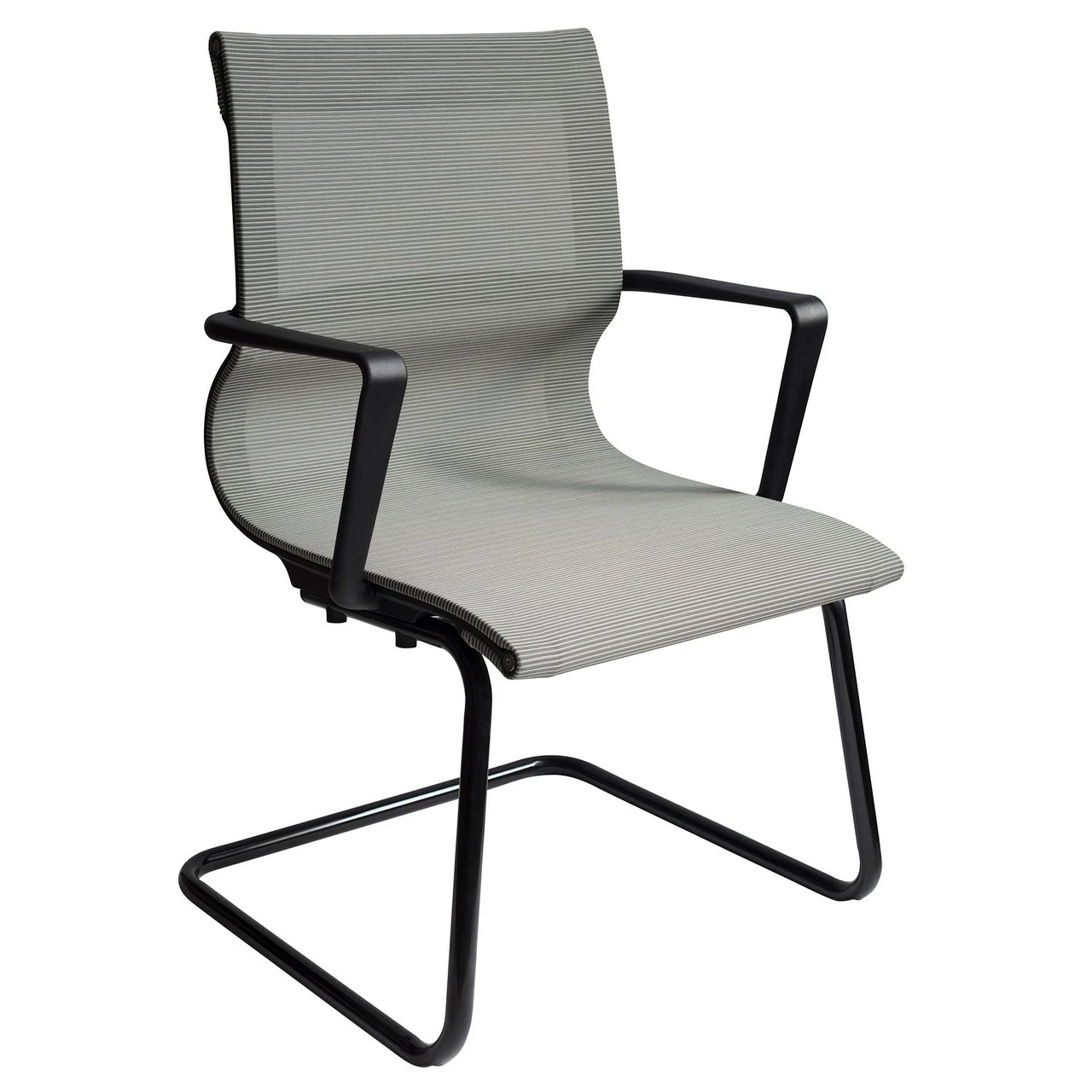 OfficeSource | Franklin Collection | Mesh Guest Chair With Sled Base 5 OfficeSource | Franklin Collection | Mesh Guest Chair With Sled Base - Image 3