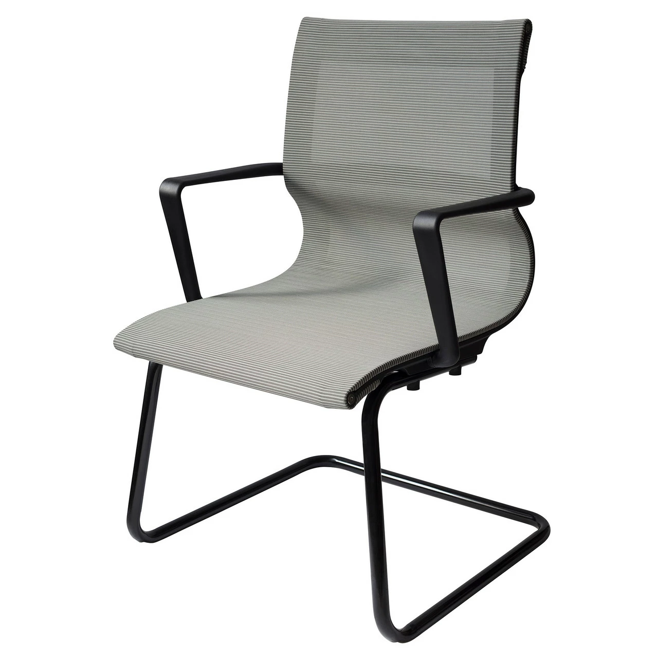 OfficeSource | Franklin Collection | Mesh Guest Chair With Sled Base 7 OfficeSource | Franklin Collection | Mesh Guest Chair With Sled Base - Image 5