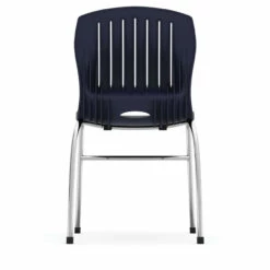 OfficeSource Slash Collection Armless Guest Stack Chair With Chrome Frame -COE DISTRIBUTING Shop per 3040plbl 04 95619.1641917030