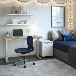 OfficeSource Slash Collection Armless Poly Swivel Chair With Chrome Frame -COE DISTRIBUTING Shop per 3040ssnv 12 88786.1654022978