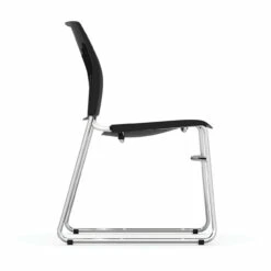 OfficeSource Stacked Seating Armless Stackable Side Chair With Chrome Frame 21 OfficeSource Stacked Seating Armless Stackable Side Chair With Chrome Frame -COE DISTRIBUTING Shop per 3080bk 02 18021.1656110993