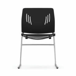 OfficeSource Stacked Seating Armless Stackable Side Chair With Chrome Frame 23 OfficeSource Stacked Seating Armless Stackable Side Chair With Chrome Frame -COE DISTRIBUTING Shop per 3080bk 08 77123.1656110993