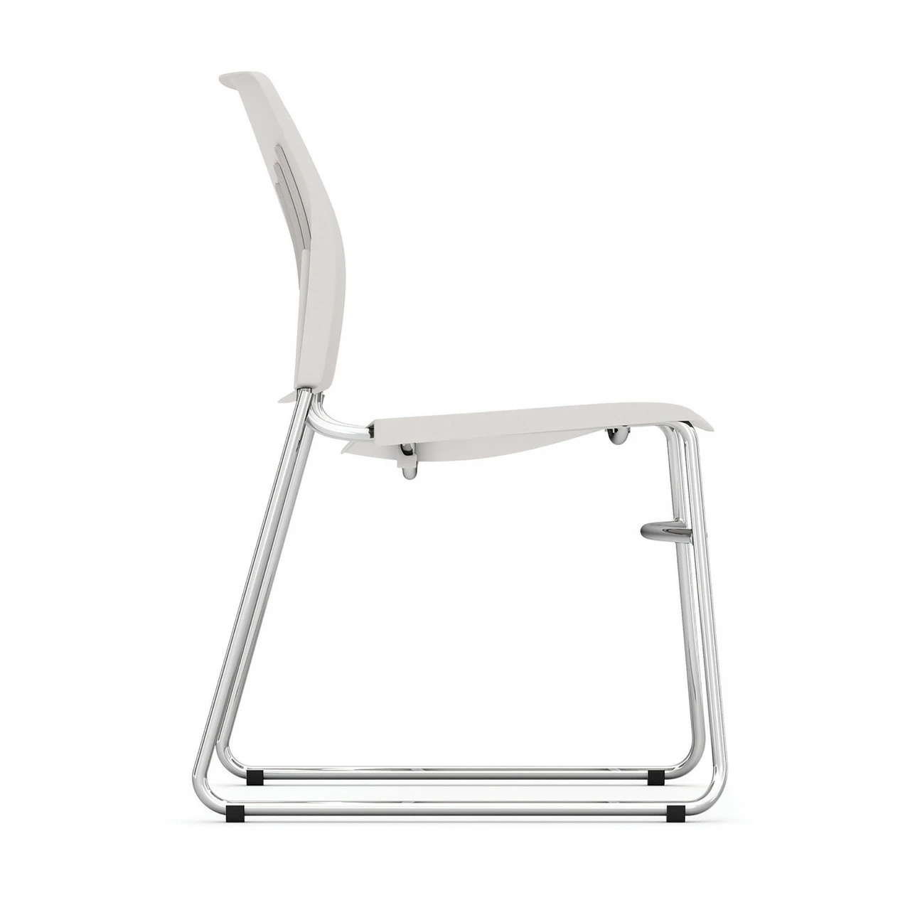 OfficeSource Stacked Seating Armless Stackable Side Chair With Chrome Frame 12 OfficeSource Stacked Seating Armless Stackable Side Chair With Chrome Frame - Image 10