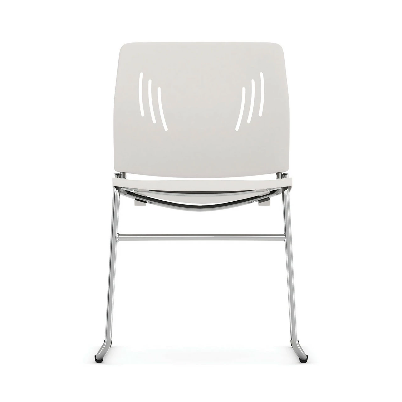 OfficeSource Stacked Seating Armless Stackable Side Chair With Chrome Frame 14 OfficeSource Stacked Seating Armless Stackable Side Chair With Chrome Frame - Image 12