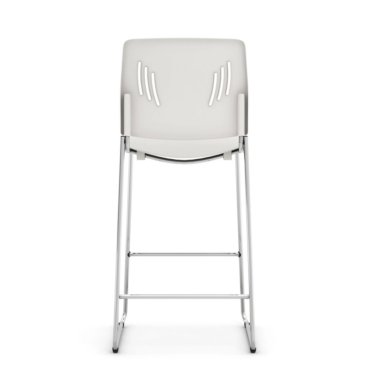 OfficeSource Rise Stool Polyurethane Stool With Footrest And Chrome Base 17 OfficeSource Rise Stool Polyurethane Stool With Footrest And Chrome Base - Image 15