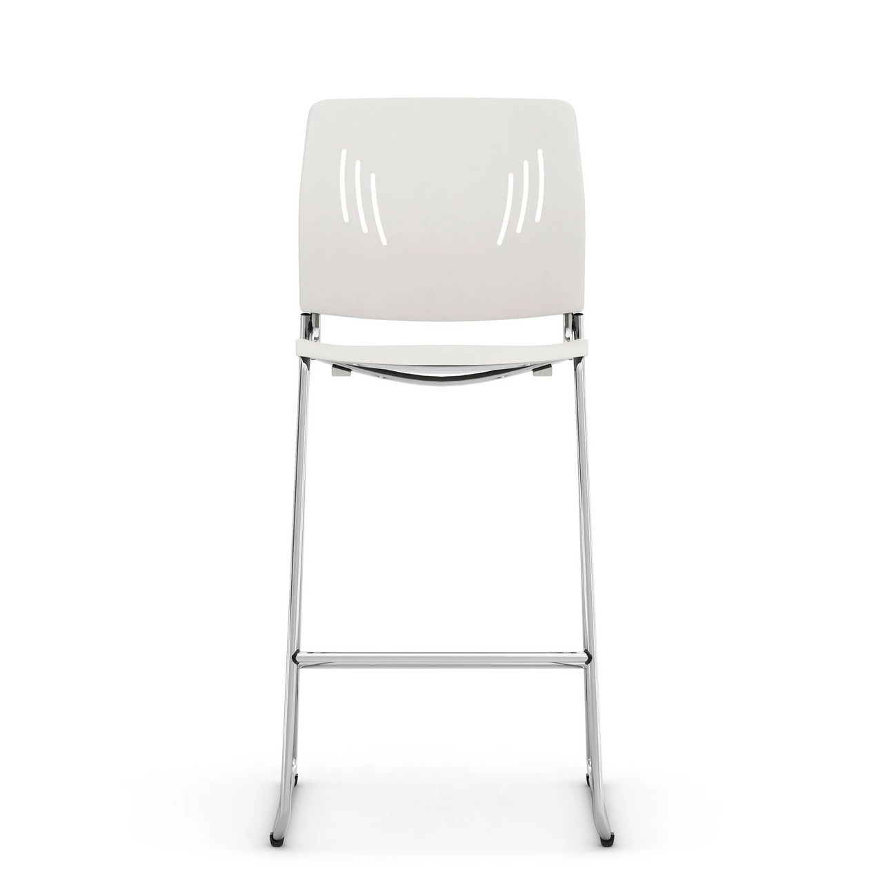 OfficeSource Rise Stool Polyurethane Stool With Footrest And Chrome Base 18 OfficeSource Rise Stool Polyurethane Stool With Footrest And Chrome Base - Image 16