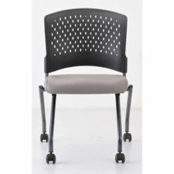 OfficeSource | Perch | Armless Nesting Chair With Casters, Titanium Frame -COE DISTRIBUTING Shop per 3274tnsanp 08 25422.1668644471