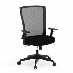 OfficeSource | Cade | Executive Mesh Back Chair With Black Frame