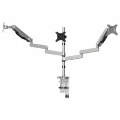 OfficeSource Monitor Arms Triple Monitor Arm - Silver
