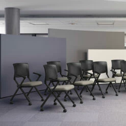 OfficeSource | Julep | Nesting Chair With Arms And Casters -COE DISTRIBUTING Shop per 5494nsanp 12 08688.1680110969