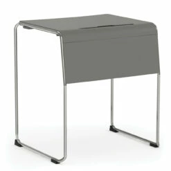 OfficeSource | Mario Collection | Student Stackable Desk With Chrome Frame