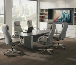 OfficeSource | Bradley | Executive High Back Chair With Chrome Frame -COE DISTRIBUTING Shop per 74011agr 12 55301.1665002259