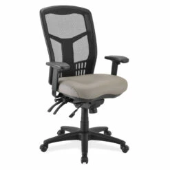 OfficeSource | CoolMesh | Multi-Function, High Back Mesh Back Chair With Antimicrobial Upholstered Seat And Black Frame -COE DISTRIBUTING Shop per 7704asnsanp 01 94424.1641823304