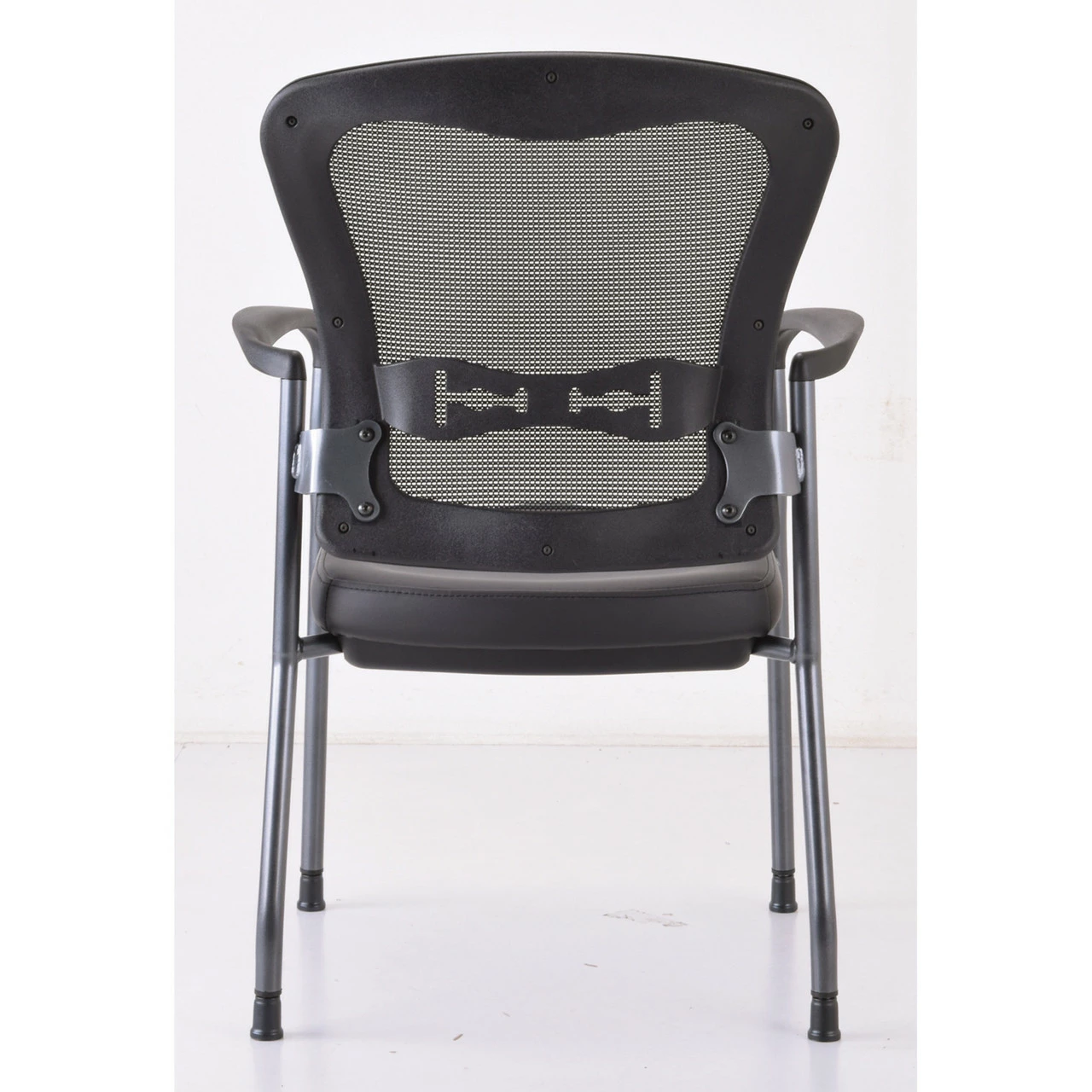 OfficeSource | CoolMesh | Mesh Back Guest Chair With Arms And Titanium Gray Frame - Antimicrobial 6 OfficeSource | CoolMesh | Mesh Back Guest Chair With Arms And Titanium Gray Frame - Antimicrobial - Image 4