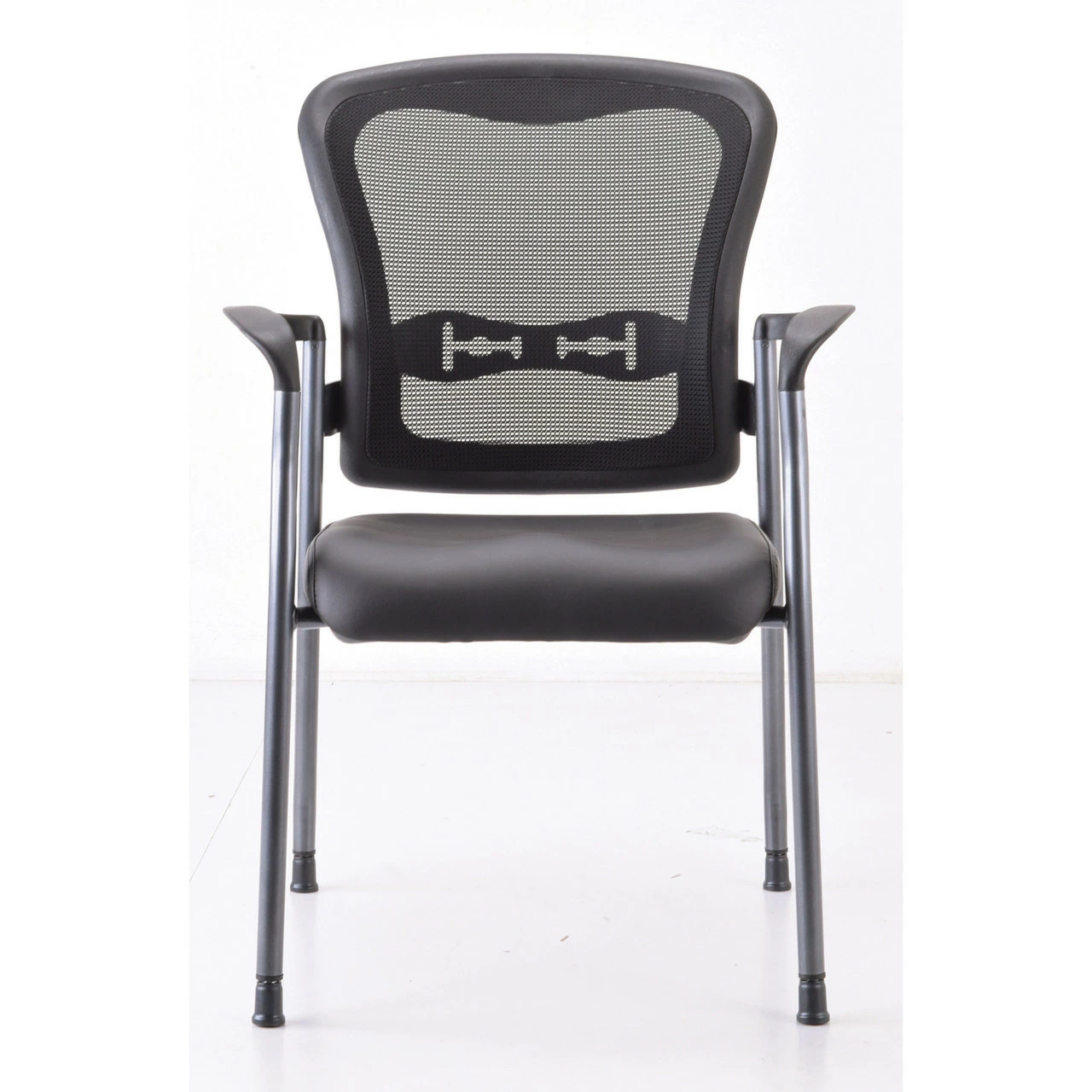 OfficeSource | CoolMesh | Mesh Back Guest Chair With Arms And Titanium Gray Frame - Antimicrobial 7 OfficeSource | CoolMesh | Mesh Back Guest Chair With Arms And Titanium Gray Frame - Antimicrobial - Image 5