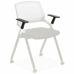 OfficeSource | Triumph Collection | Optional Plastic Arm Rests For 90094NS