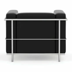 OfficeSource Madison Collection Club Chair With Chrome Exposed Frame -COE DISTRIBUTING Shop per 9281abk 04 71541.1641822879