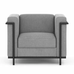 OfficeSource Framed Collection Club Chair With Matte Black Metal Frame -COE DISTRIBUTING Shop per 9285gt 04 19567.1646766383