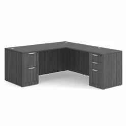 OfficeSource OS Laminate Collection Double Full Pedestal ''L'' Desk - 71'' X 30'' 11 OfficeSource OS Laminate Collection Double Full Pedestal ''L'' Desk - 71'' X 30'' -COE DISTRIBUTING Shop per dblflpl105cg 01 00604.1649440021 1
