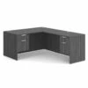 OfficeSource OS Laminate Collection Double 3/4 Pedestal ''L'' Desk - 60'' X 30'' -COE DISTRIBUTING Shop per dblhlpl103cg 01 59829.1649440273