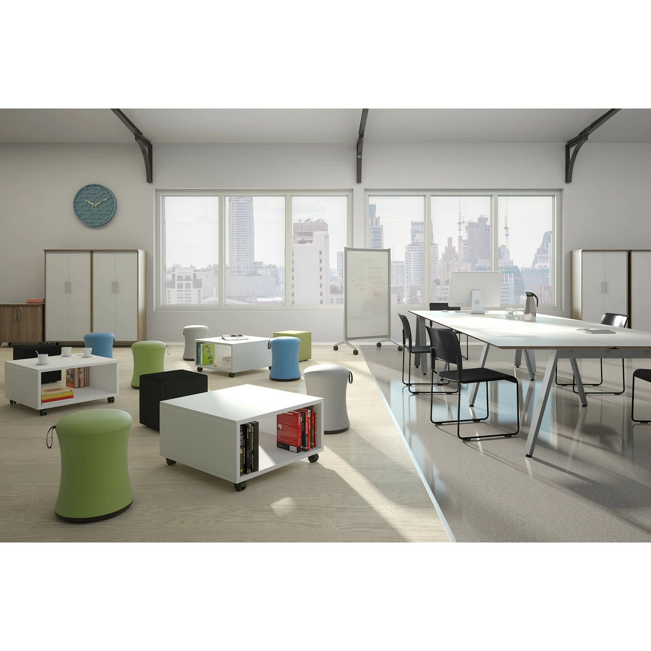 OfficeSource | Spry Mobile Marker Board Series | Magnetic Mobile White Board 9 OfficeSource | Spry Mobile Marker Board Series | Magnetic Mobile White Board - Image 7