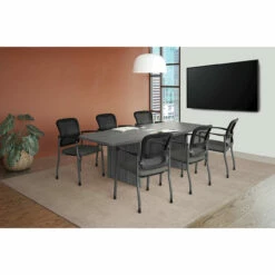 OfficeSource | OS Conference/Multi-Purpose | 8' Boat Shaped Table Top - Requires Base -COE DISTRIBUTING Shop per osc25 copy 28199.1675187252