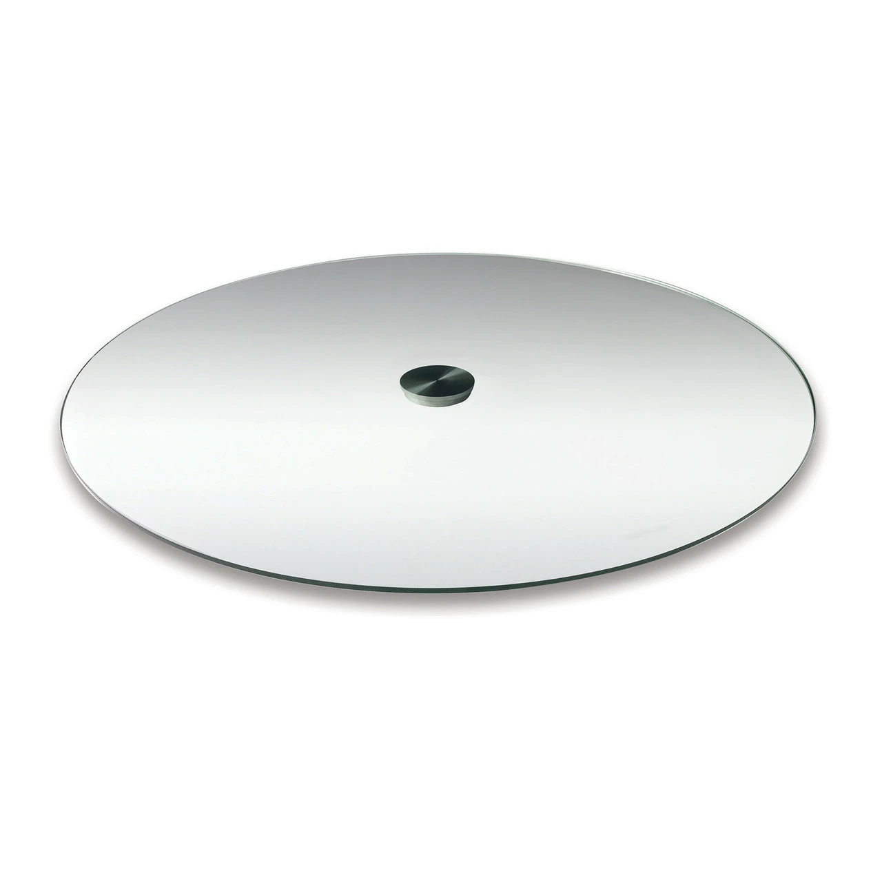OfficeSource | OS Reception Tables | 24" Round Clear Glass Top - Requires Base 3 OfficeSource | OS Reception Tables | 24" Round Clear Glass Top - Requires Base